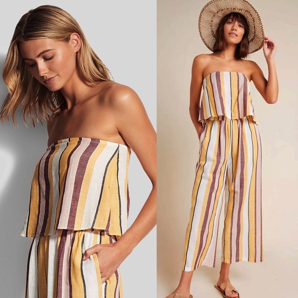 Anthropologie Other - Anthropologie Seafolly Safari Stripe Resort Set